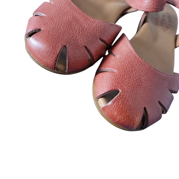 Kork-ease brown close toe fisherman sandals size 7/38 - Picture 3 of 7